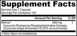 Curcumin Phytosom 500 mg | Meriva® - 120 Kapseln