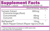 Curcumin und Bio-Perin – 60 Kapseln