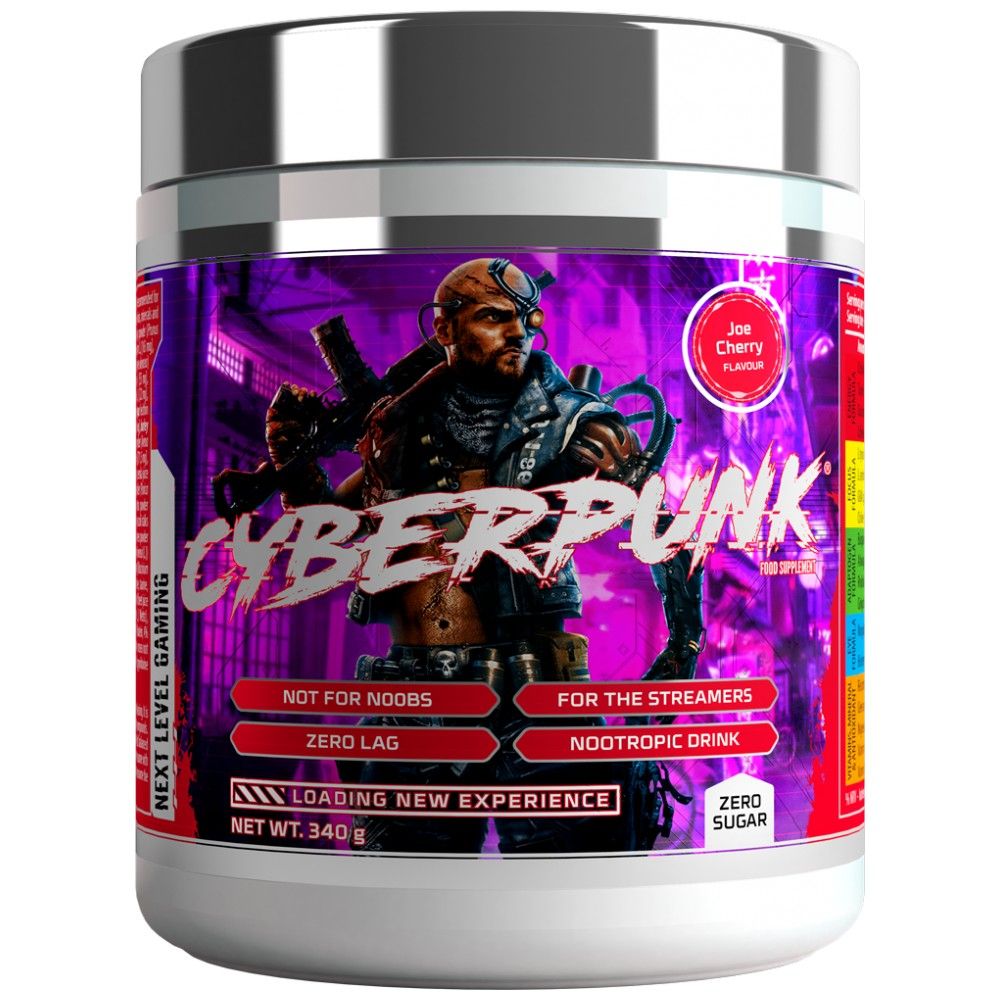 Cyberpunk/Nootropic Gaming Energizer – 340 Gramm
