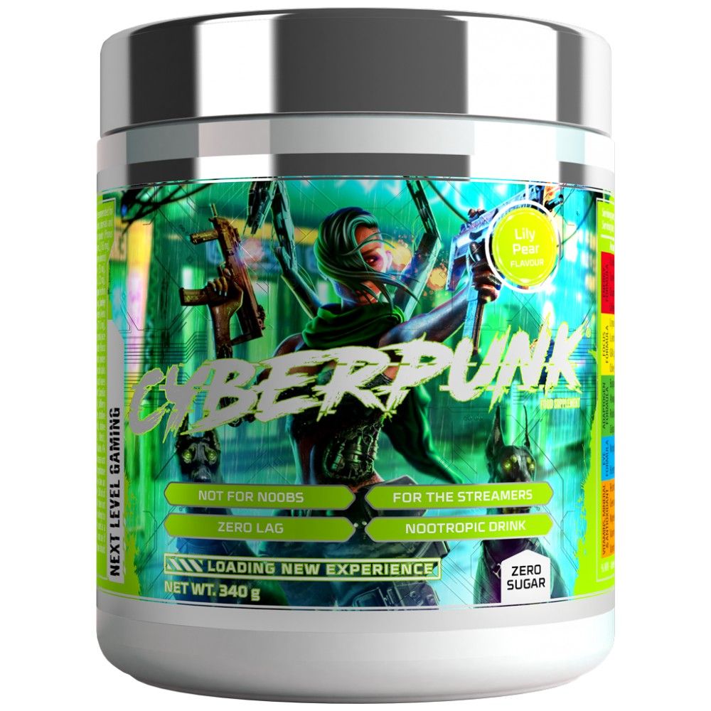Cyberpunk/Nootropic Gaming Energizer – 340 Gramm