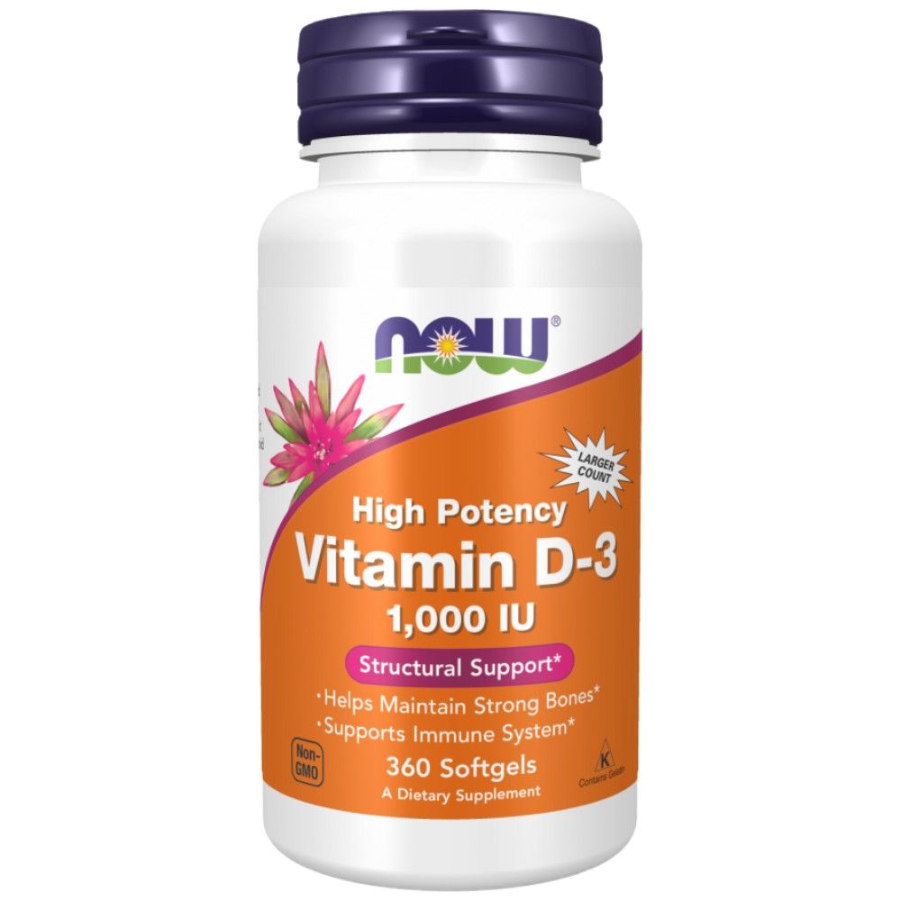 Vitamin D-3 1000 IE – 180 Gelkapseln