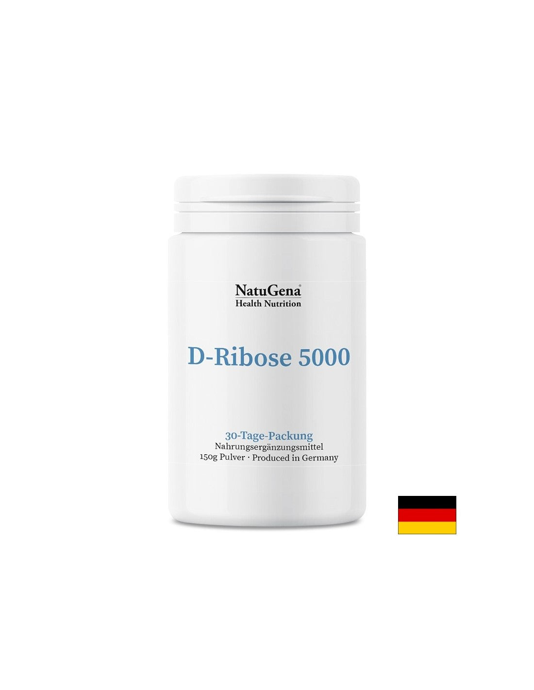 Zellgesundheit und Energie – D-Ribose 5000, 150 g Pulver