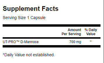 D-Mannose 700 mg – 60 Kapseln
