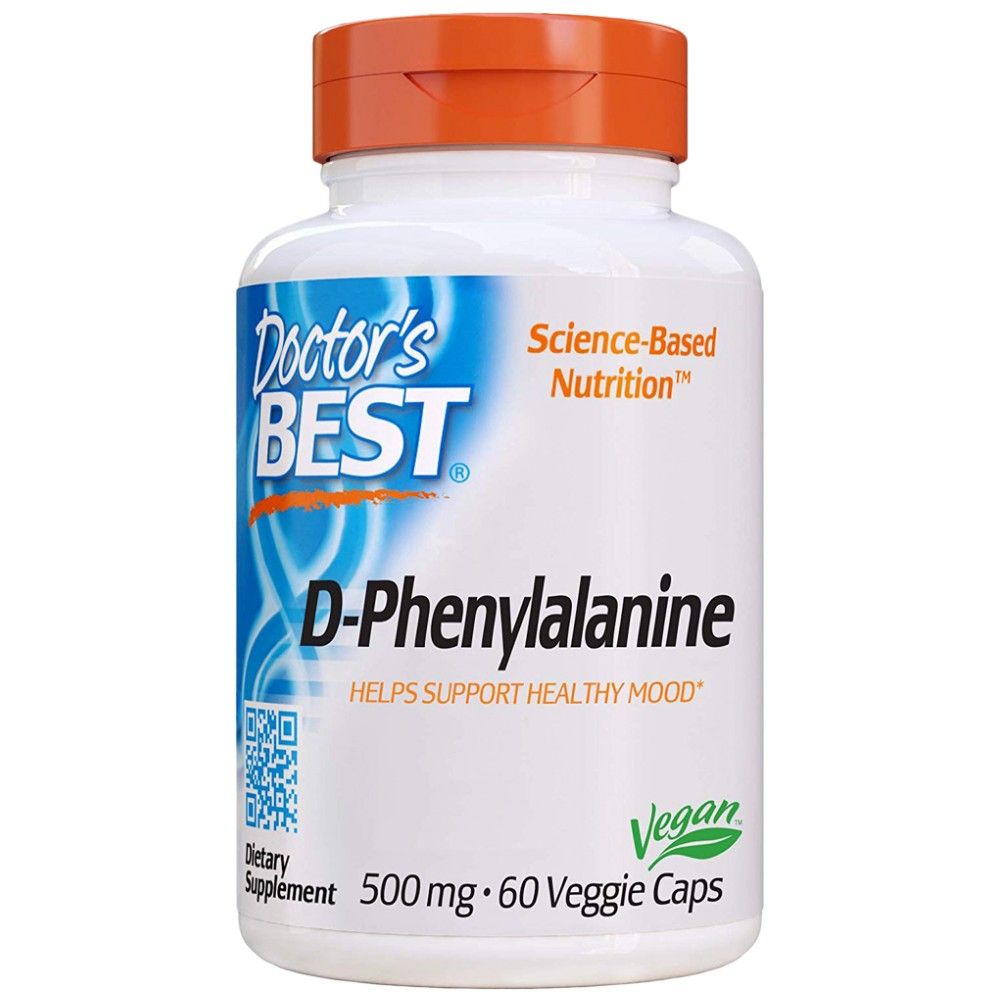 D-Phenylalanin 500 mg – 60 Kapseln