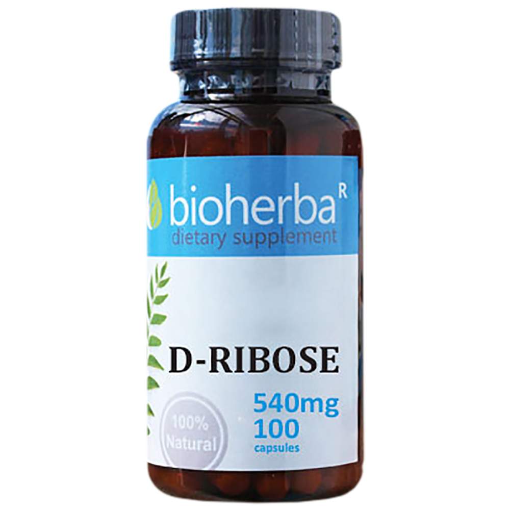 D-Ribose 540 mg – 100 Kapseln
