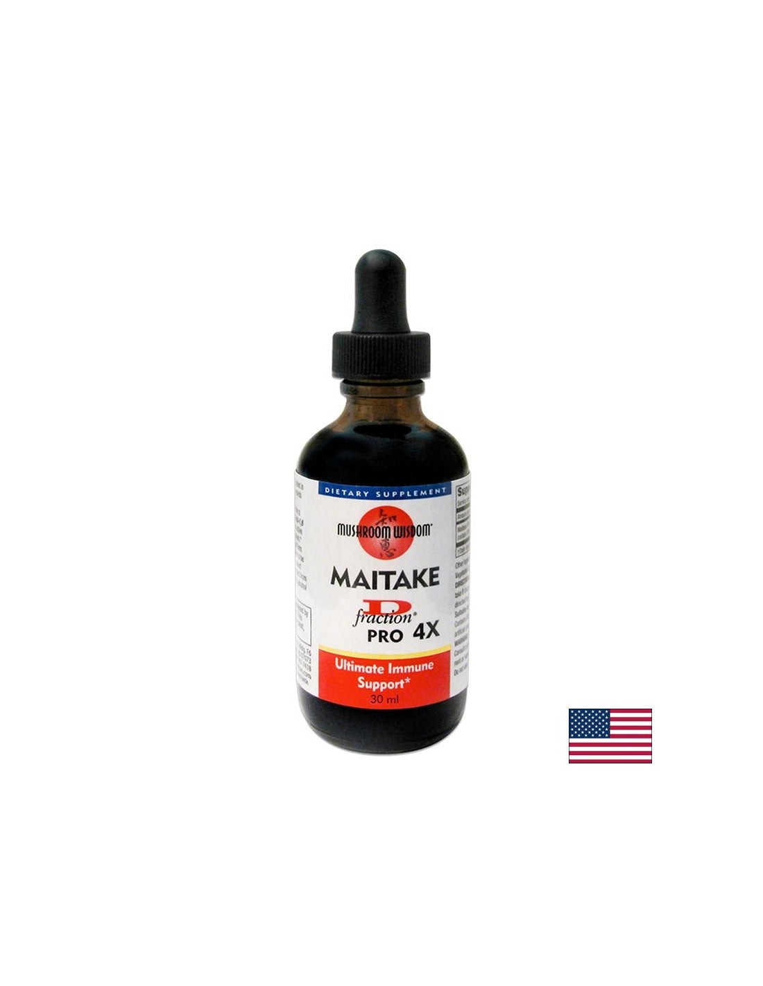 Immunität - Maitake D-Fraction pro 4X, Tropfen 30 ml