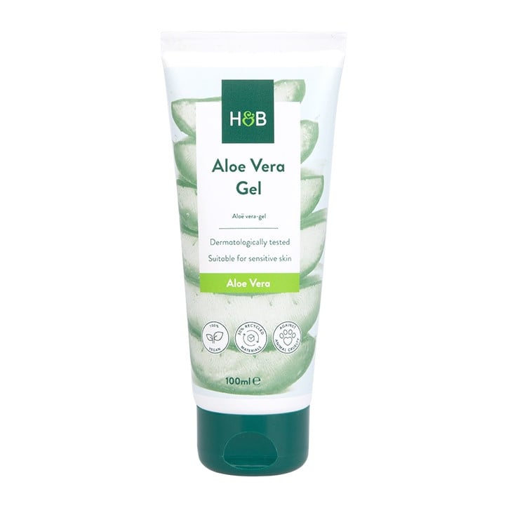 Aloe Vera Gel 100 % vegan 100 ml HOLLAND & BARRETT