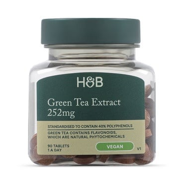 Grüntee-Extrakt 315 mg 100 Tabletten HOLLAND & BARRETT