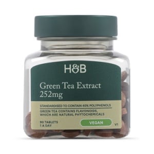 Grüntee-Extrakt 315 mg 100 Tabletten HOLLAND & BARRETT