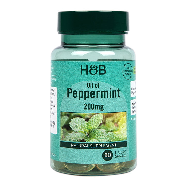 Pfefferminzöl 200 mg – 60 Kapseln