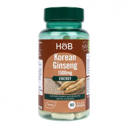 Koreanischer Ginseng 1500 mg – 90 Kapseln