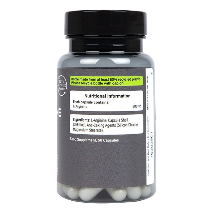 PE-Ernährung | L-Arginin 500 mg – 50 Kapseln