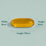 Hochfestes kaltgepresstes | Leinsamenöl 2000 mg – 120 Kapseln