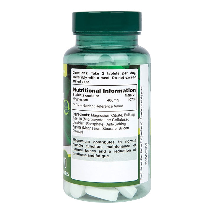 Hochwirksames Magnesiumcitrat 400 mg – 90 Tabletten