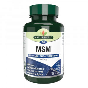 Methylsulfonylmethan MSM (Methylsulfonylmethan MSM) 1000 mg 90 Tabletten NaturesAid