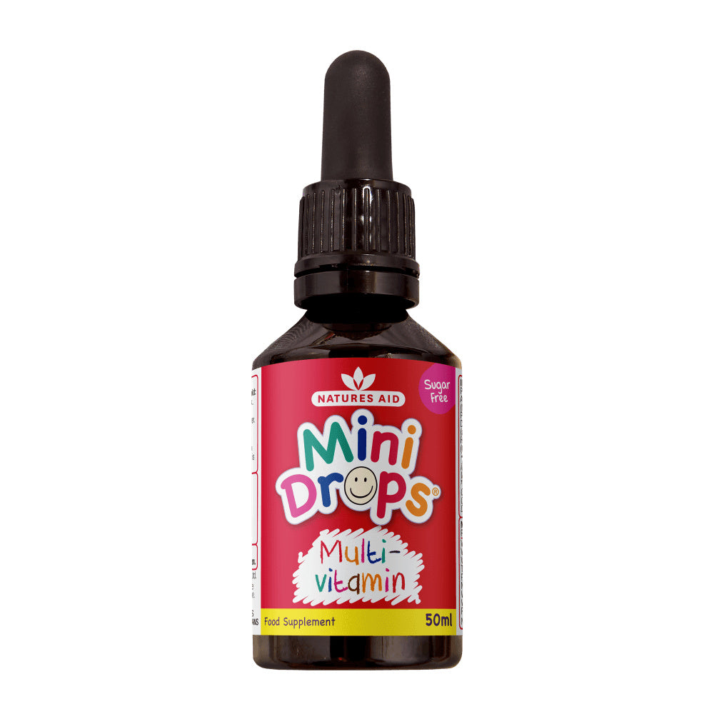 Multivitamintropfen für Kinder (Mini Drops Multivitamin) 50 ml NaturesAid