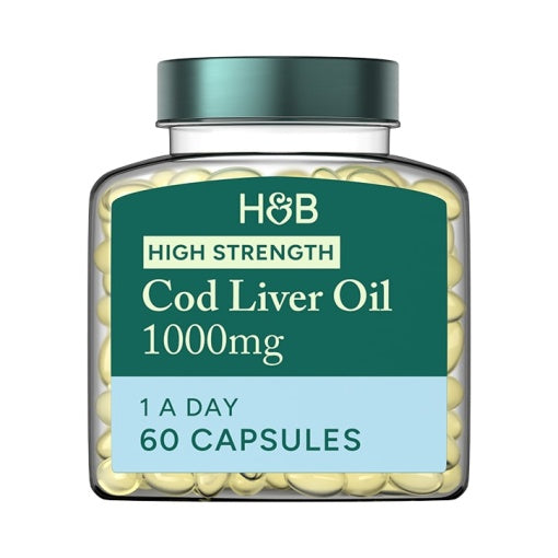Lebertran 1000 mg – 60 Gelkapseln
