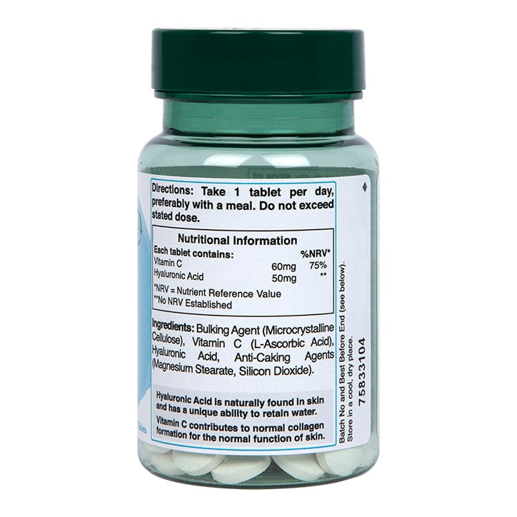Hyaluronsäure 50 mg 30 Tabletten HOLLAND & BARRETT