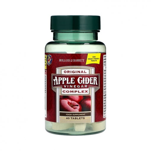 Apfelessig-Komplex 40 Tabletten HOLLAND & BARRETT