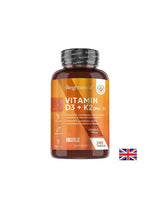 Knochensystem - Vitamin D3 4000 IE + K2 100 µg, 240 Tabletten Weight World