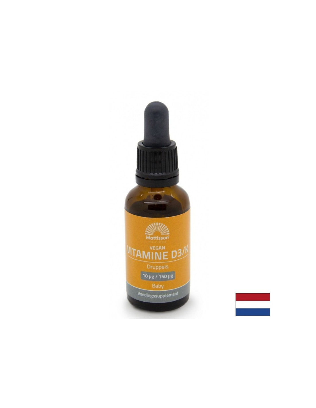 Knochen und Zähne – Vitamin D3 K2 (für Kinder) vegan, 10mcg/150mcg x 25 ml Tropfen