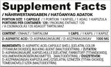 DAA Dunkel | D-Asparaginsäure 1000 mg 120 Kapseln