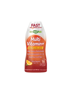 Liquid multivitamin - Energy and strong immunity, 480 ml - Nutra Best Europe