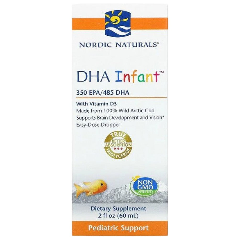 DHA Säugling | 350 mg EPA/485 mg DHA – 60 ml