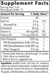 DHA Säugling | 350 mg EPA/485 mg DHA – 60 ml