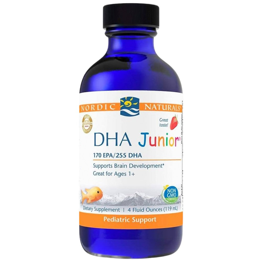 DHA Junior Liquid | 170 mg EPA & 255 mg DHA – 119 ml