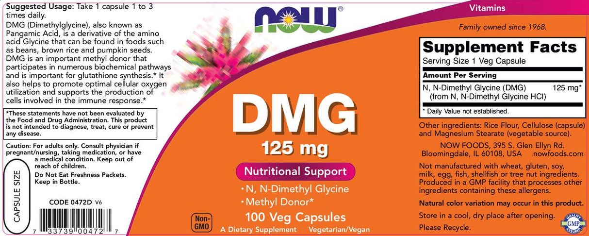 DMG 125 mg – 100 Kapseln