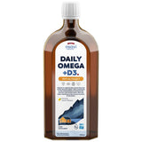 Tägliches Omega + D3 Liquid | Natürliches Zitronenaroma – 500 ml