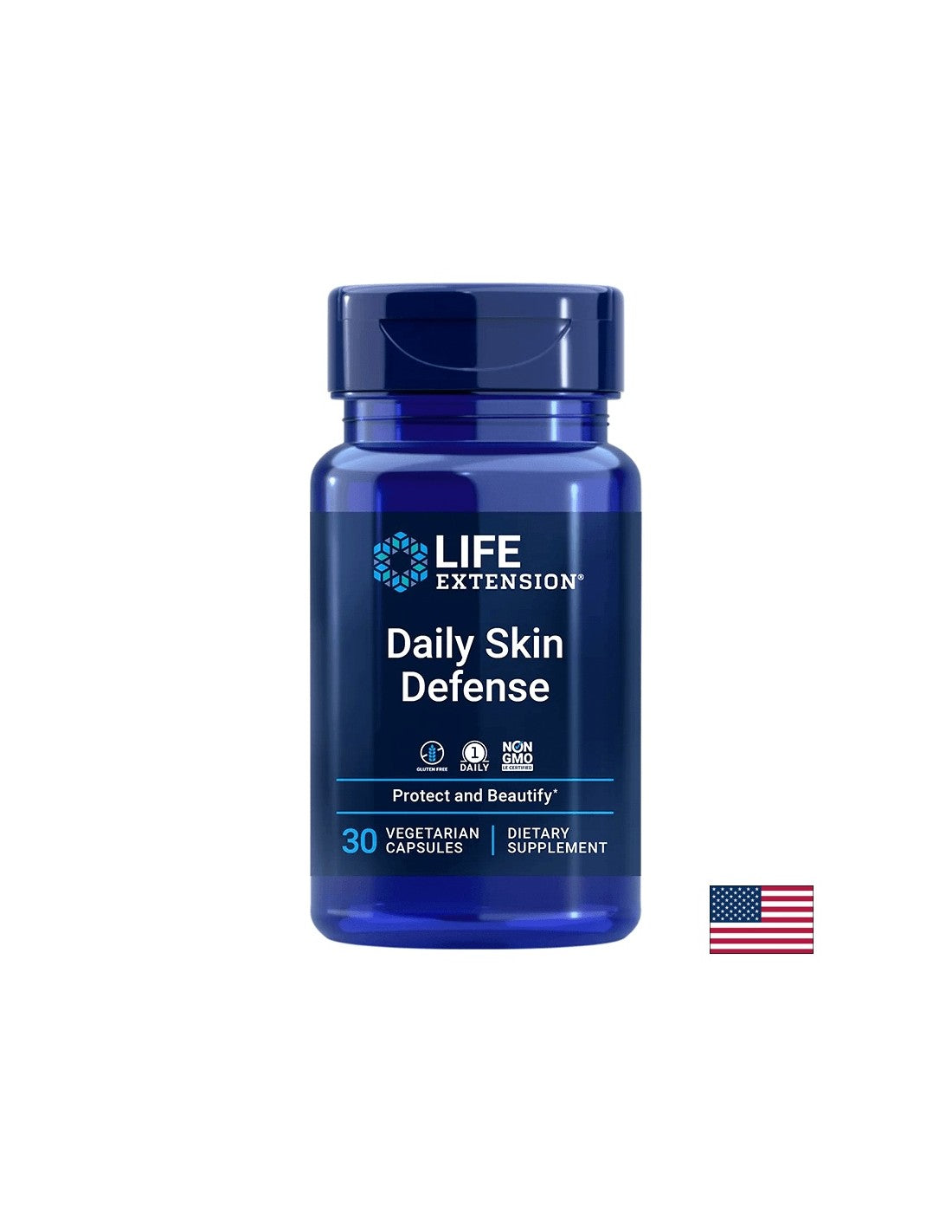 Daily Skin Defense/Für junge und strahlende Haut, 30 Kapseln