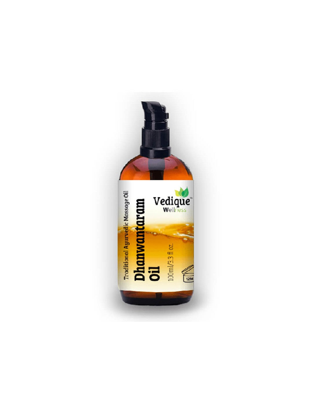 Massageöl Dhanwantaram (Dhanwantaram) – gegen Schmerzen in Muskeln, Gelenken und Sehnen, 100 ml