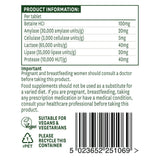 Verdauungsenzyme (Digestive Enzyme Complex) 60 Tabletten NaturesAid