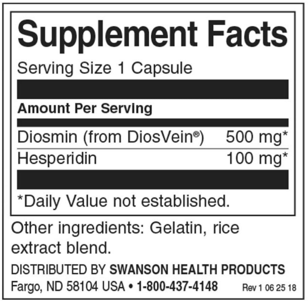 Diosmin & Hesperidin – 60 Kapseln