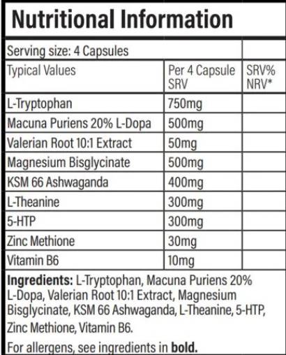 Traumschlaf | mit Ashwagandha und Mucuna Pruriens 120 Kapseln