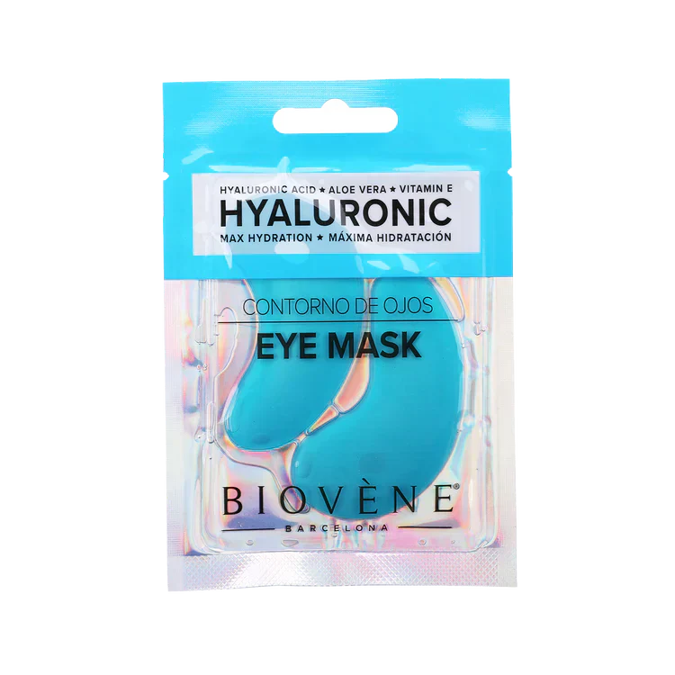 Hyaluronsäure-Augenmaske mit Aloe Vera und Vitamin E, 1 Paar