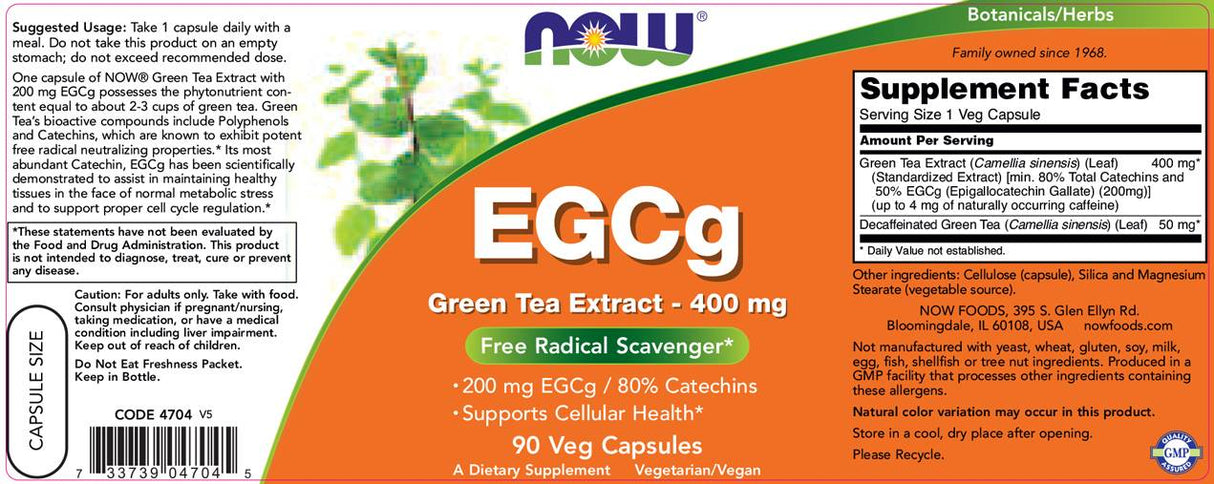 EGCG/Grüntee-Extrakt 400 mg – 90 Kapseln