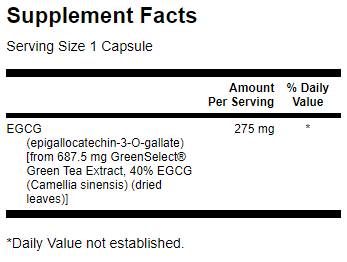 EGCG Superstarker Grüntee 60 Kapseln