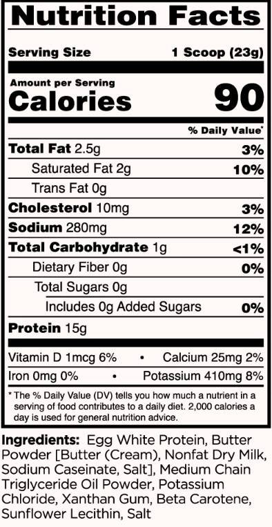 Einfaches Proteinomelett – 276 Gramm