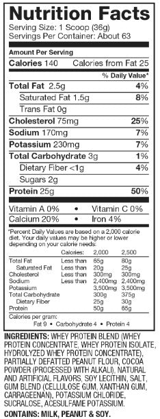 Elite 100 % Whey – 2170 Gramm