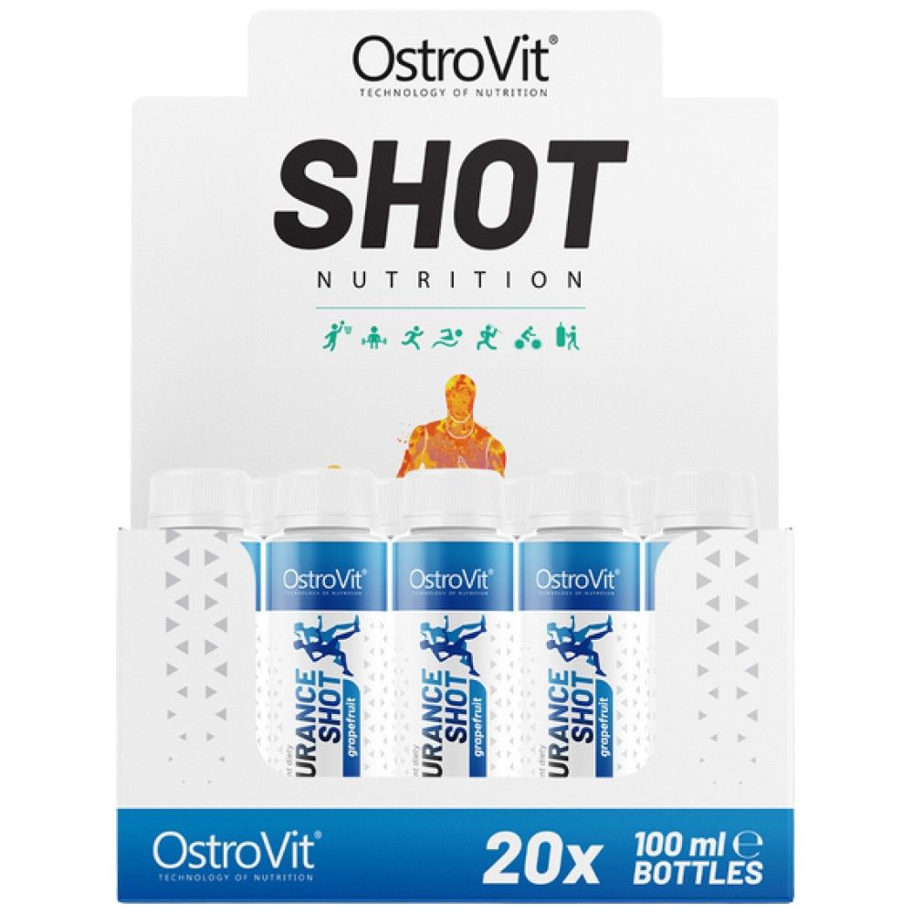 Ausdauerschuss | Pre-Workout mit ATP-Energie – 20 x 80 ml