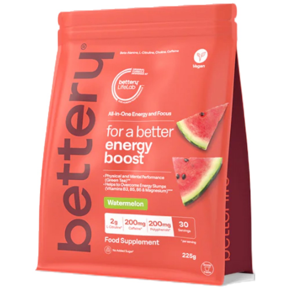 Energie-Boost-Pulver | mit grünem Tee und Cholin – 225 Gramm