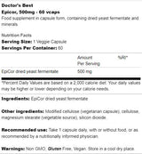 Epicor 500 mg | High Metabolite Immunogenes – 60 Kapseln