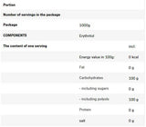 Erytrytol-Pulver – 1000 Gramm