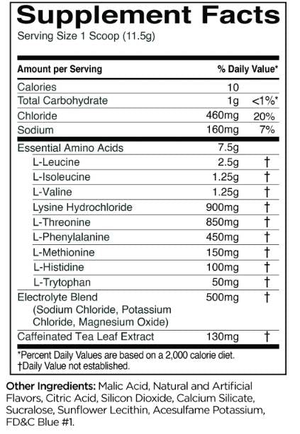 Essential Amino 9 | Energie mit Koffein – 345 Gramm
