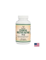 Essentielle Verdauungsenzyme – Verdauungsenzyme, 180 Kapseln <tc>Double Wood</tc>