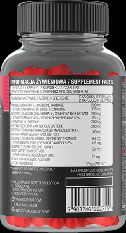 Fatburner für Frauen 60 Kapseln