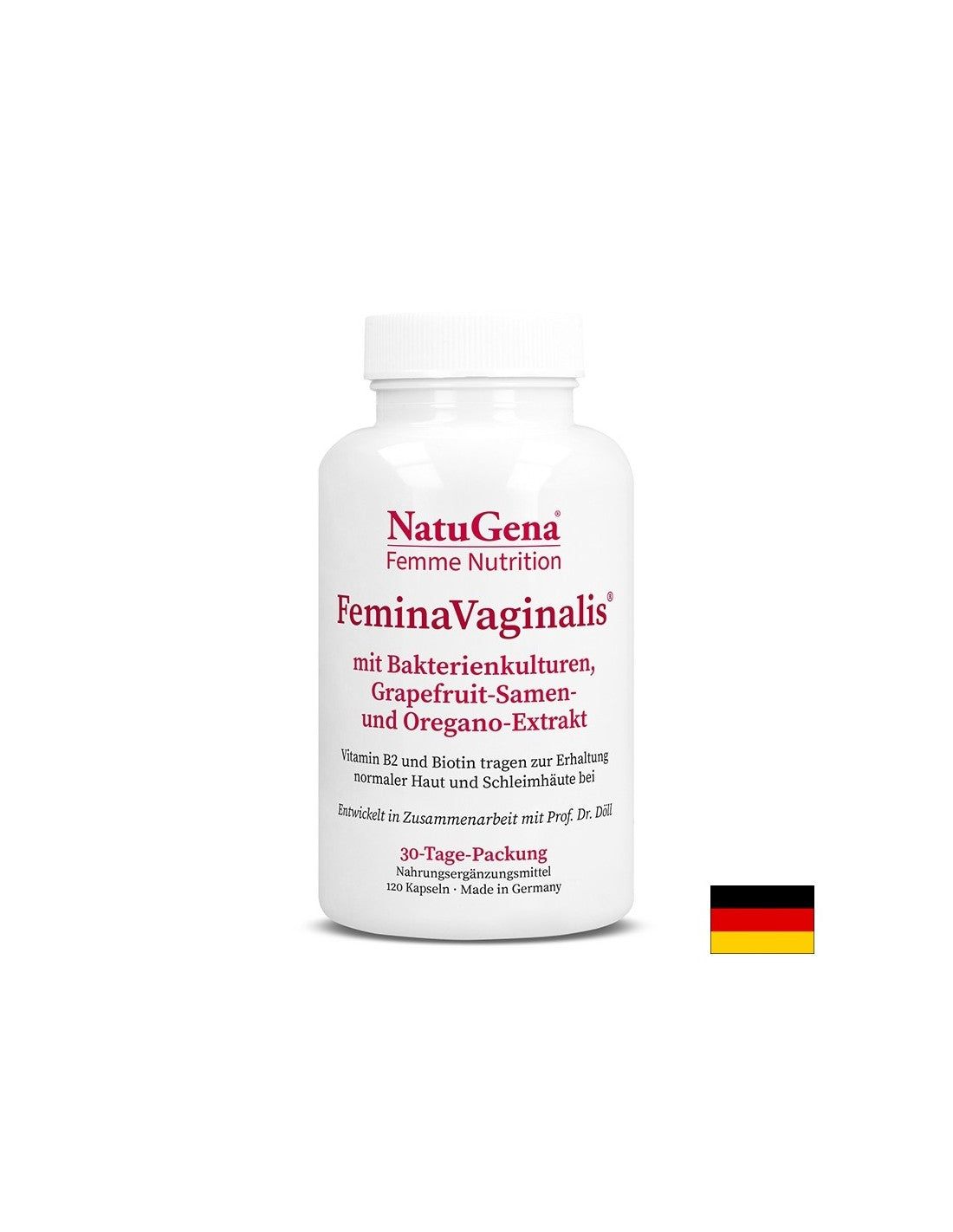 FeminaVaginalis® – Unterstützung der Frauengesundheit, 120 Kapseln